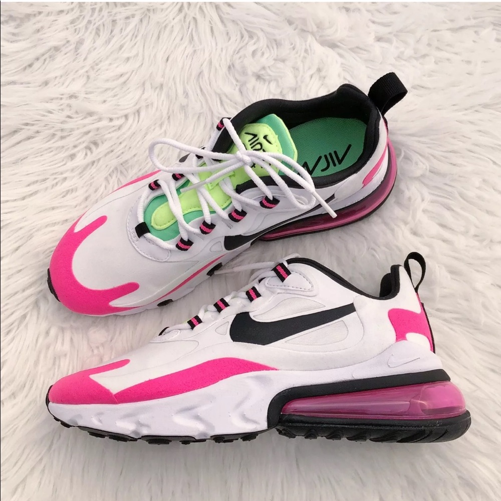 Women's Nike Air Max 270 React Hyper Pink Sneakers